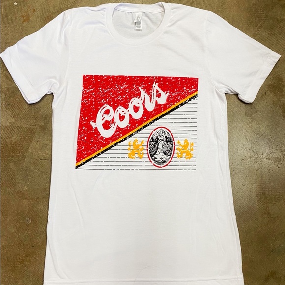 Shirts | Retro Coors Tshirt | Poshmark